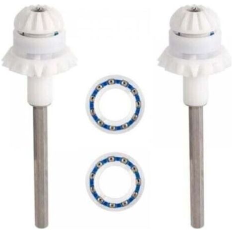 Lot de 10 pièces de rechange pour nettoyeur de piscine Polaris Tail Scrubber (embout de tuyau) - Compatible avec les modèles 180, 280, 360, 380, 480 et 3900. Mousse sur l'extrémité du tuyau. (1/4)