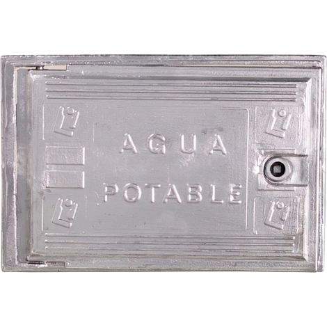 Wasserzählertür aus Aluminium 300x400