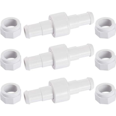 Lot de 3 Raccords Rotatifs pour Tuyau D'arrosage Zodiac Polaris 180 280 380 - NETBOAT (1/4)