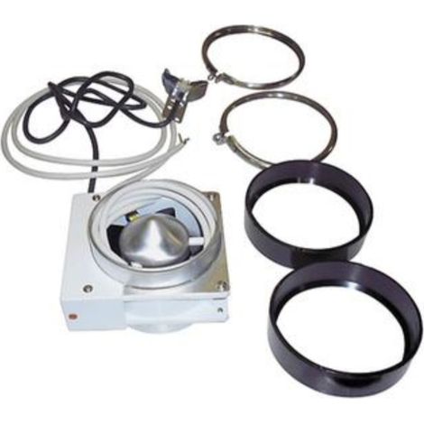 Kit tiro forzado sensor tubo 125mm 2.75m3