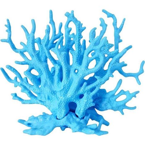 Bois Décoratif avec Plantes pour Aquarium Vert (1/5)