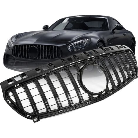 Grille automobile, plastiques d'ingénierie, 2380 grammes, compatible avec Mercedes Benz Classe A W176, design durable, caractéristiques anti-collision (1/5)