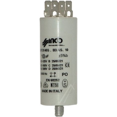 Condensateur 10uF 450V 50246548007 Universel