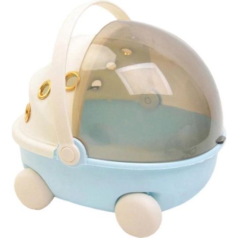 Cage de transport pour oiseaux avec chauffage, compatible avec les perroquets, perruches ondulées et perruches ondulées. (1/5)