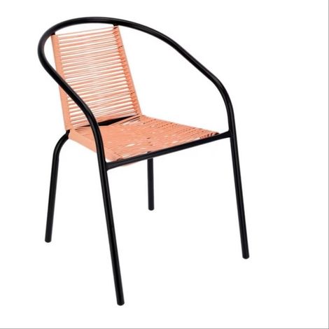 ORION91oficial® - Pack of 2 Garden Loungers, Foldable with Adjustable Backrest, Polypropylene Rope Material, Steel Legs, Maximum Load 120 kg, Dimensions 72x50x65 cm, Ideal Outdoor Furniture. (1/5)