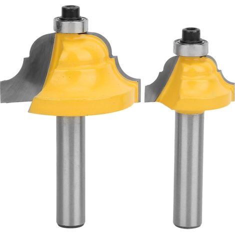 2PCS Fraise à Rainurer 8mm pour Bois, Outil de Fraisage et Chambrage (1/5)