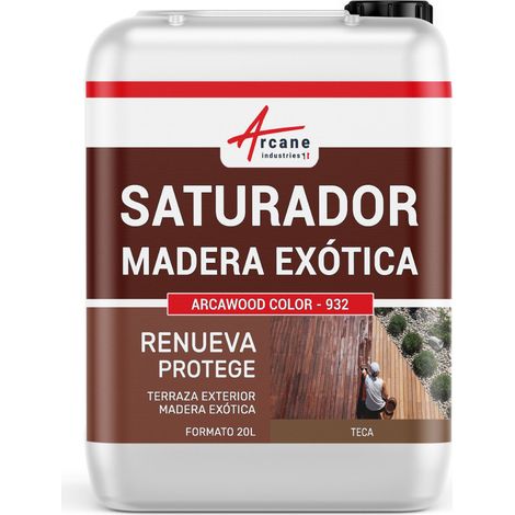Saturador para madera exótica, Saturador para madera de exterior ARCAWOOD COLOR - 932