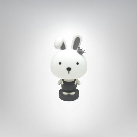 Lampe décorative LED lapin - Grise (1/2)
