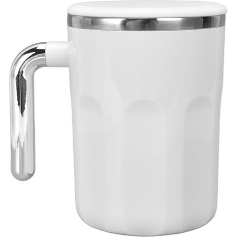 Selbstumrührender Kaffeebecher 360 ml, Temperaturdifferenzmessung, automatischer Rührmechanismus, Edelstahlbecher mit Deckel (1/5)