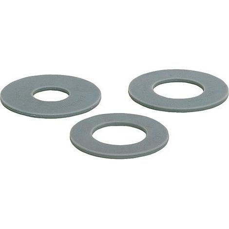 Joint de flotteur gris clair Silicone 58 diam.-malex32 diam.-fem x 3mm UE 5 pcs, convient pour Geberit