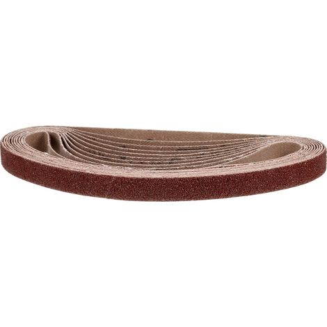 12 Pcs 10mm x 533mm Bande Abrasive 40 Grain Bandes Pour Affûtage (1/5)