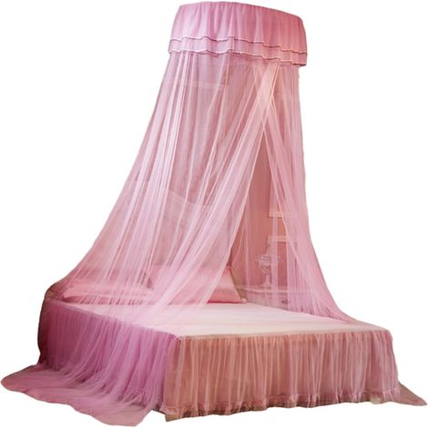Moustiquaire suspendue en dentelle classique pour chambre à (1/5)