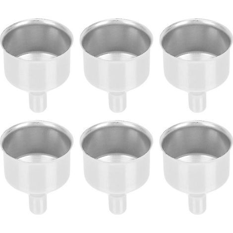 Set mit 6 Weithalstrichtern (1/3)