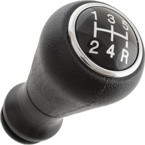 Peugeot 206 Schaltknauf SCHWARZ + WEISS DIAGRAMM
