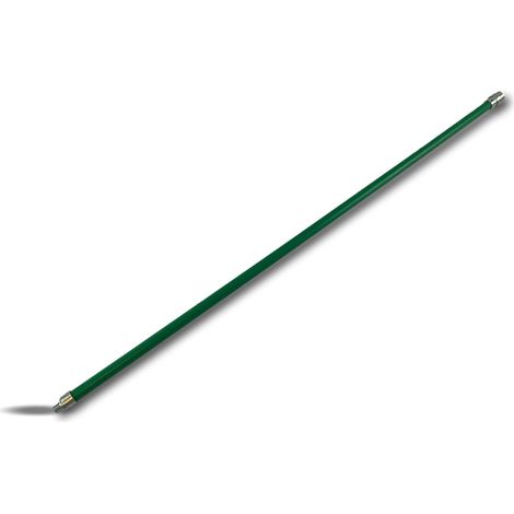Canne de ramonage verte kiblok  Rallonge kit  Embout acier fileté M121,75mm - Quantité x 1 - Cannes kiblok - 2 m