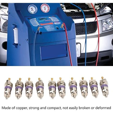 Noyau de valve, kit de 20 noyaux de valve de climatisation, remplacement de noyau de valve de climatisation automobile (1/5)