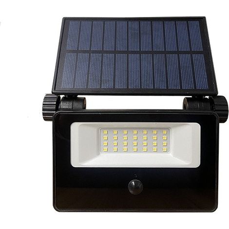 FOCO LED SOLAR MINI+SENSOR 3 POS. 1500LM - 15W