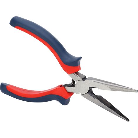 Pince à bec plat, outil de coupe de fil professionnel, multifonctionnelle, ergonomique, poignée antidérapante, outil manuel (1/5)