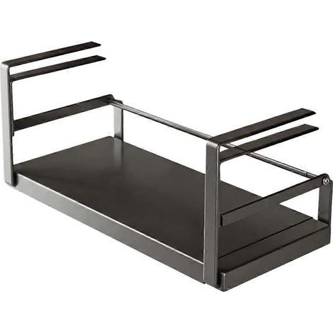 Shelves réglable spice stand rangement room cuisine métal expansion meuble cuisine suspendu assaisonnement support A (1/5)