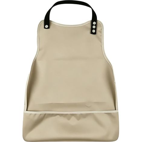 Bavoirs imperméables pour femmes – Tablier de salle à manger lavable et réutilisable avec sangle de cou réglable, housse anti-déversement pour maison, restaurant, voyage, utilisation en plein air (1/5)