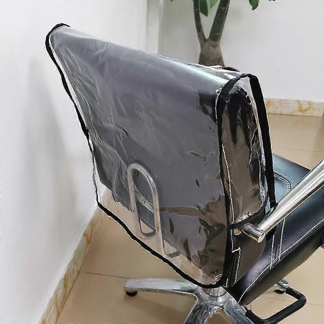 Housses de protection professionnelles en plastique transparent pour fauteuils de coiffure et instituts de beauté – housses de protection pour dossiers (1/5)