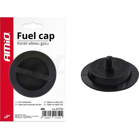 Tappo di riempimento gas M8 amio-01752
