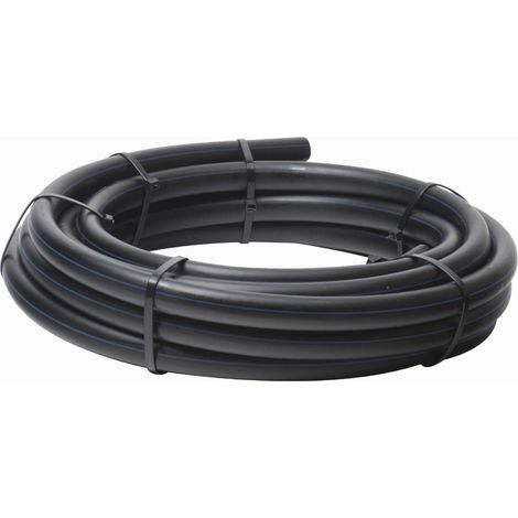Tuyau PE bleu Ø25mm x 10m – Pression 16 bars – Irrigation efficace pour jardins et potagers – Matériau polypropylène – Rain