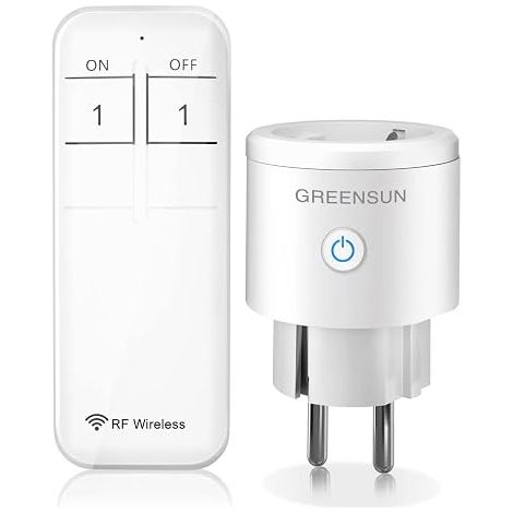 Prise Telecommande Sans Fil - 30M 3680W Prise 16A (1/5)