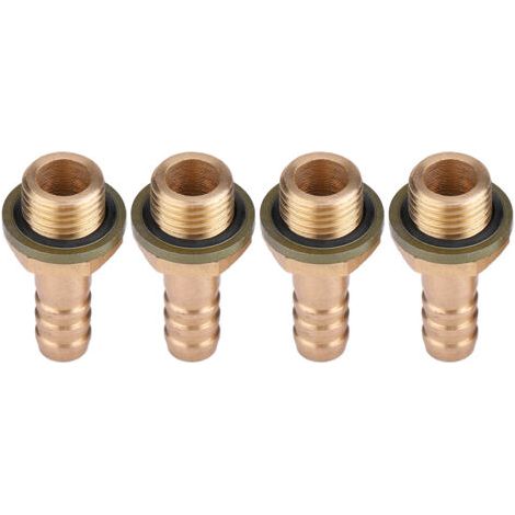 M8-Hohlschraubenadapter für Motorrad-Ölkühlsysteme, M121,25 mm