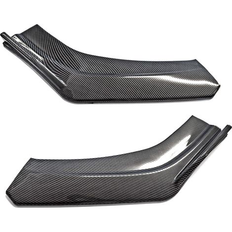 Lame de pare-chocs avant pour voiture, noir carbone EPTUNING029