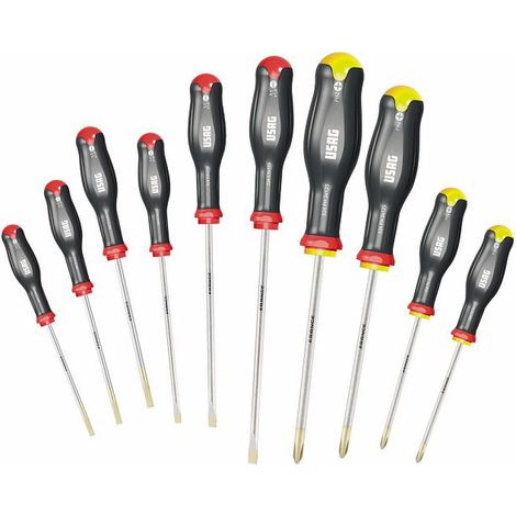 Usag U03240655 Serie 10 Schlitz-Kreuzschlitzschraubendreher
