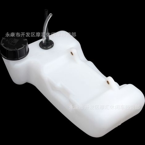 Tondeuse à gazon/débroussailleuse à scooter deux temps, 49cc quatre temps 139 GX35 40-5, réservoir de carburant, bidon de carburant et tuyau de carburant. (1/5)