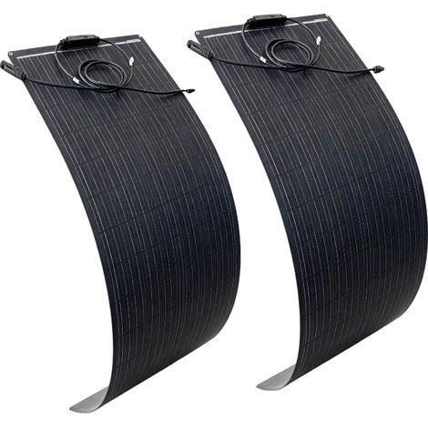 Pannello solare, capacità 100W, design flessibile e resistente, ETFE-100W-2PCS (1/2)