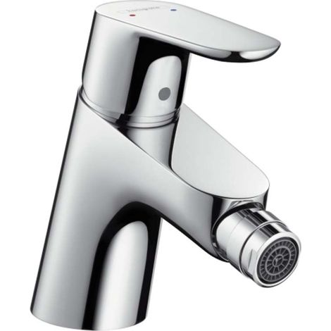 Hansgrohe Focus E2 - Mitigeur de bidet avec garniture de vidage Push-Open, chrome 31922000