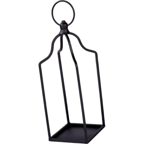 Petit Bougeoir en Métal Robuste Bougeoir en Fer pour La Décoration Intérieure (1/5)