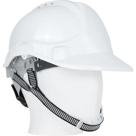 Verstellbarer Bauhelm - weiß (50) (1/4)
