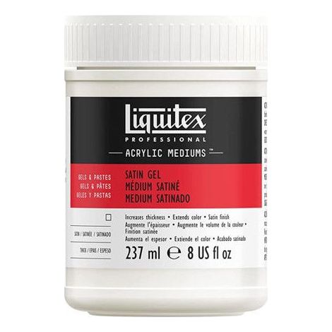 Médium gel - Satiné - Allonge le séchage - Peinture acrylique - 237ml - Liquitex (1/2)
