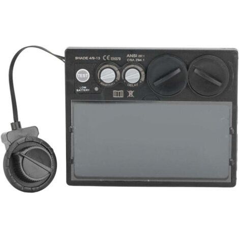 Solar Auto Darkening Welding Lens 100 x 50 mm without battery (1/4)