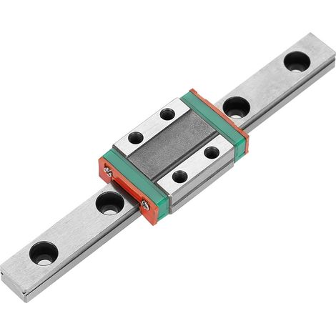 1pc LML9B Miniature Linear Rail Guide Rail 9mm Width   Slide Block (100mm)