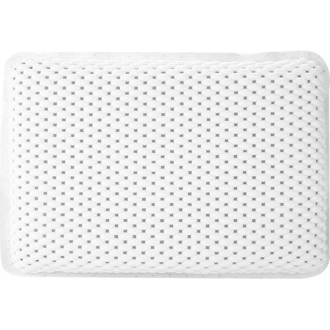 Appui-tête de bain PVC, coussin cervical et dorsal pour baignoire, relaxant spa maison, accessoire bain confortable. (1/5)