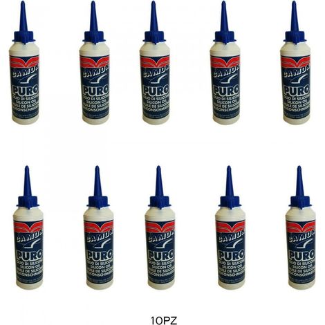 Olio di silicone 100ml con alto potere lubrificante - scatolo da 10pz (1/4)