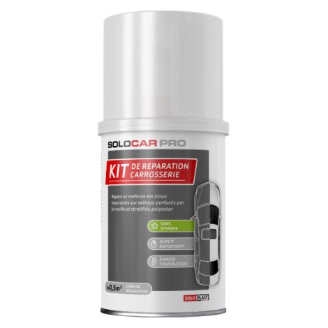 Kit de réparation carrosserie Solocar Pro 800g 0.50m2 (1/2)