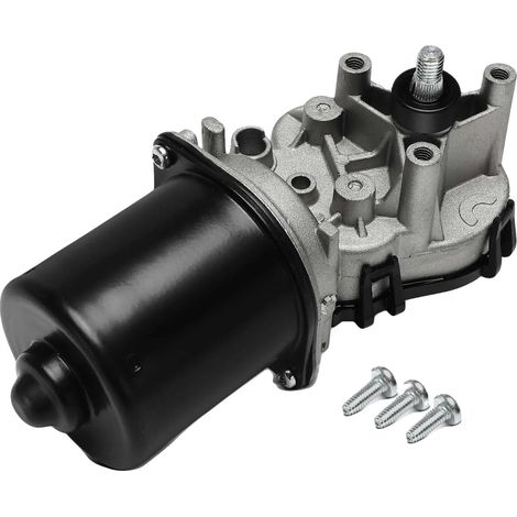 Motor del limpiaparabrisas, 12V, 4 pines de conexión, compatible con Renault Laguna II, diseñado para instalación delantera, material plástico resistente. (1/5)
