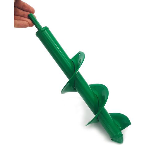 Mèche Jardin Tarière 80 mmForets de Jardin en Spirale, tarriere jardin perceuse pour de tarriere foret perceuse sans fil, outil de crevaison pour plantes-