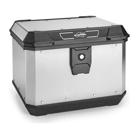 KAPPA 2026/01 MONOLOCK CENTRAL CASE 50L KMX500A K'METROBOX ALUMINIUM ARGENT