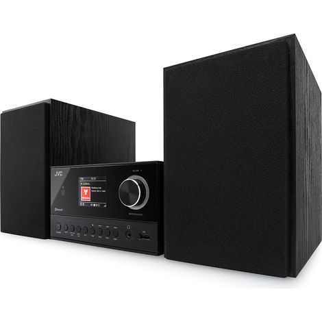 Mini sistema Hi-Fi JVC UX-E225B 30 W RMS Bluetooth 5.3 CD USB FM Nero (1/5)