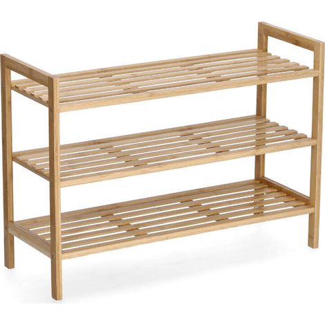 Bambus Schuhregal, 70 x 26 x 50 cm