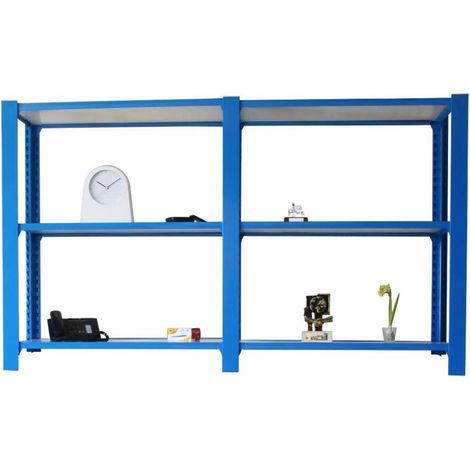 PACK OFFICLICK 3/300 WOOD I+A AZUL/BLANC (1/2)