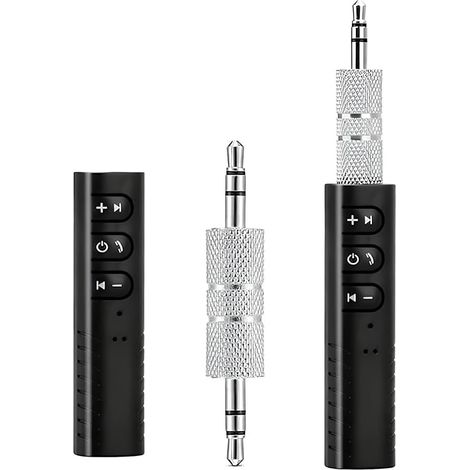 Adattatore audio Bluetooth, ricevitore Bluetooth da 3,5 mm per cuffie e altoparlanti cablati (1/5)