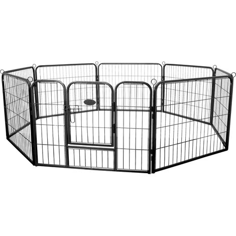 Zelsius Pista per cuccioli Rocky in acciaio per animali domestici, pieghevole  (L) 80 x (H) 60 cm